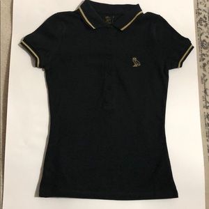 Women’s Black OVO Polo shirt